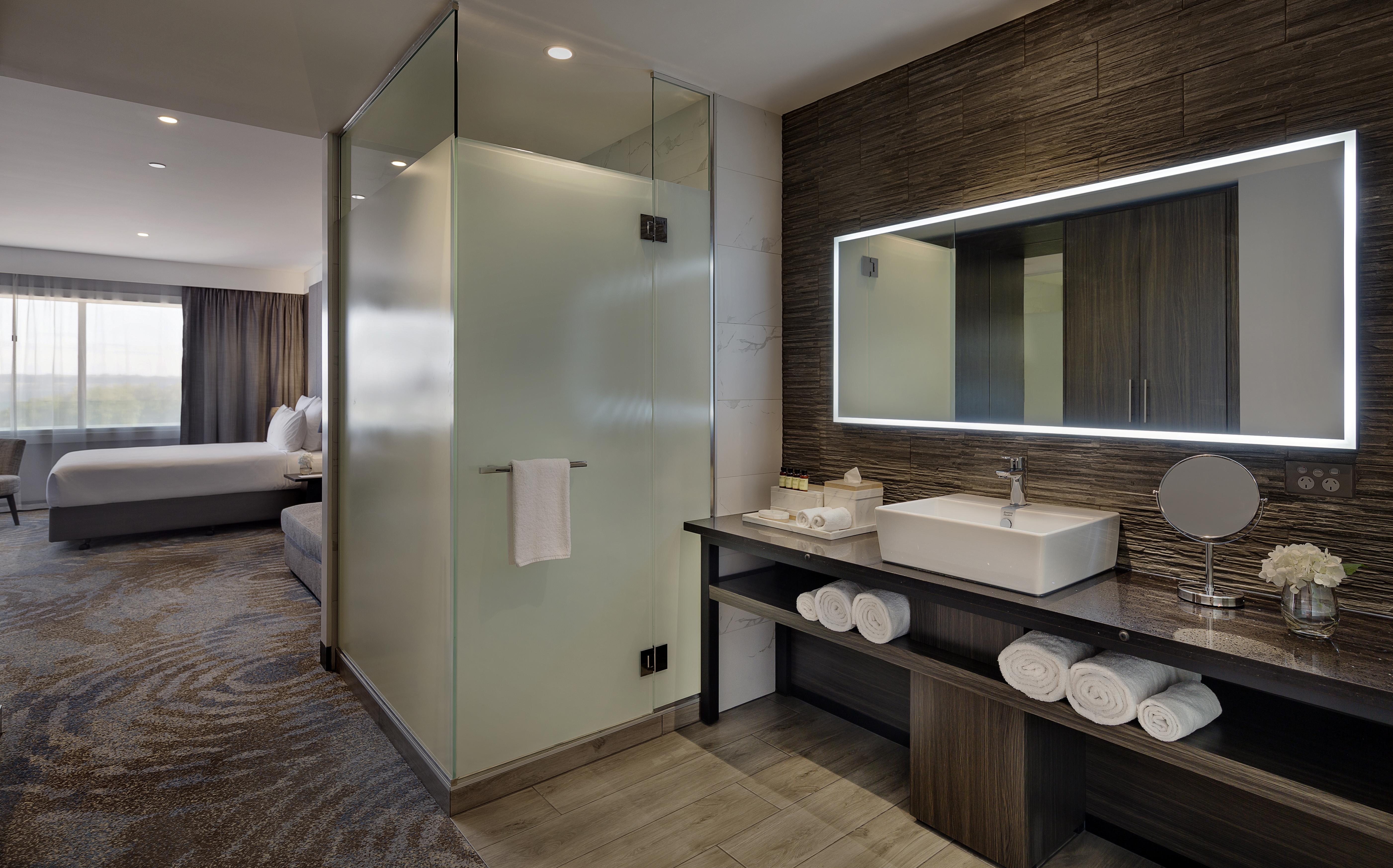Hotel Pullman Distretto di Rotorua Esterno foto A bathroom in a hotel room